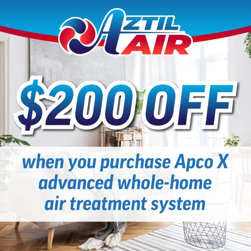 Image for Breathe Easier with $200 OFF the APCO X Whole-Home Air Treatment System!